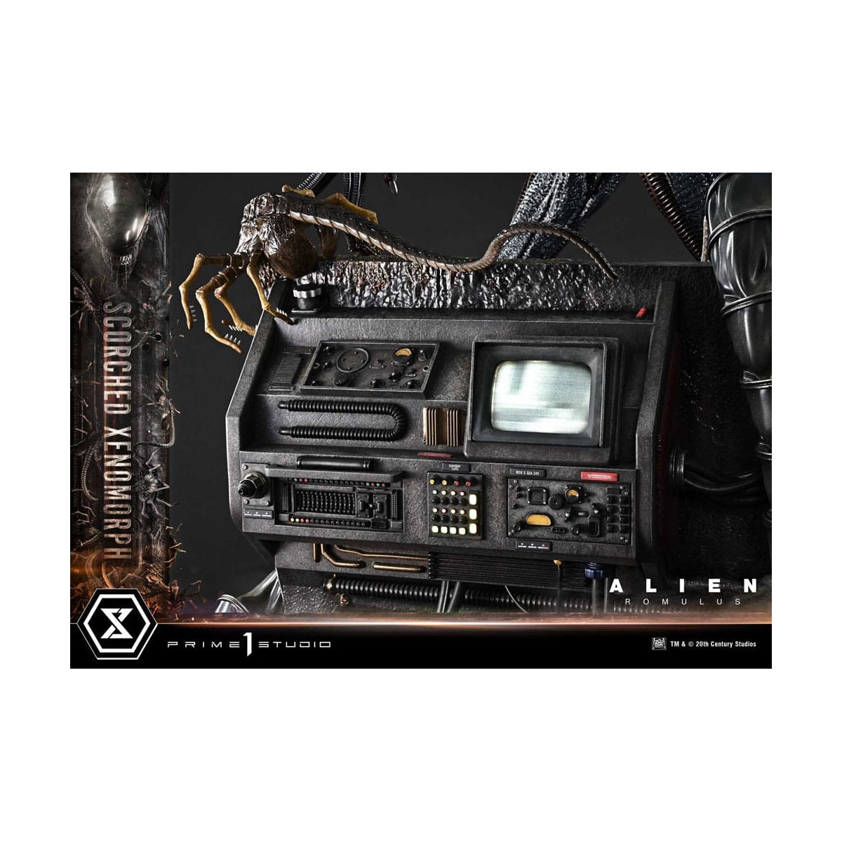 Prime 1 Studio - Scorched Xenomorph Deluxe Version 1/3 - Alien: Romulus Museum Masterline XL
