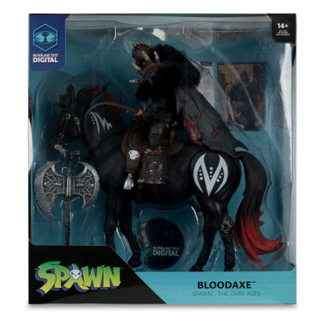 McFarlane - Spawn - Bloodaxe with Horse (Spawn: The Dark Ages)