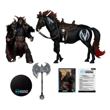 McFarlane - Spawn - Bloodaxe with Horse (Spawn: The Dark Ages)