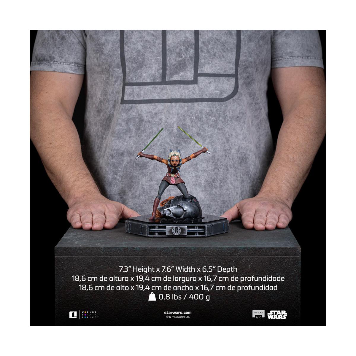 Iron Studios Star Wars - Ahsoka - Art Scale 1/10 - The Clone Wars
