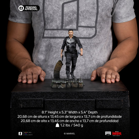 Iron Studios Marvel - Daredevil Born Again - Punisher Art Scale 1/10