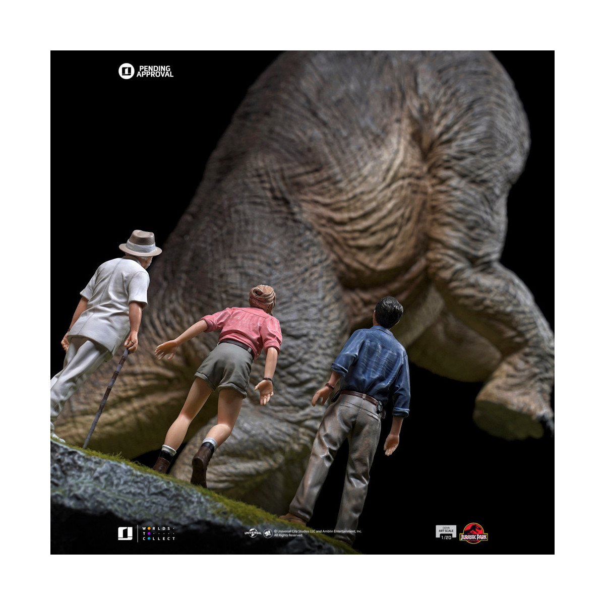 Iron Studios - Jurassic Park - Welcome to Jurassic Park Demi Art Scale 1/20 Special Edition