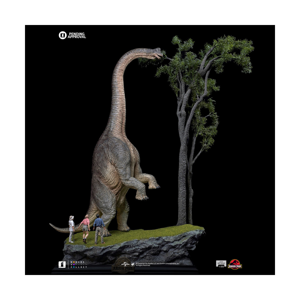 Iron Studios - Jurassic Park - Welcome to Jurassic Park Demi Art Scale 1/20 Special Edition