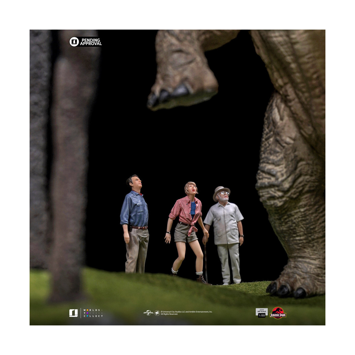 Iron Studios - Jurassic Park - Welcome to Jurassic Park Demi Art Scale 1/20 Special Edition
