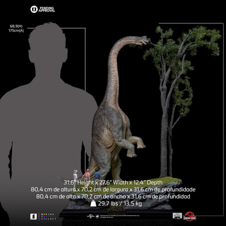 Iron Studios - Jurassic Park - Welcome to Jurassic Park Demi Art Scale 1/20 Special Edition