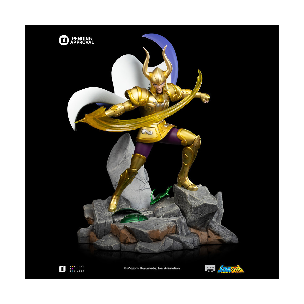 Iron Studios - Saint Seiya - Capricorn Shura Art Scale 1/10 - Knights of the Zodiac