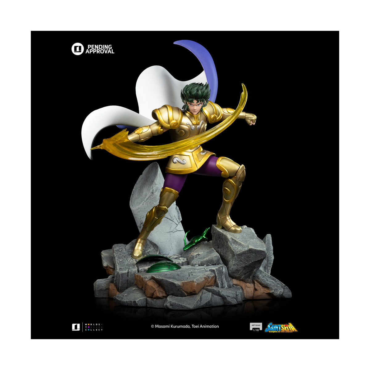Iron Studios - Saint Seiya - Capricorn Shura Art Scale 1/10 - Knights of the Zodiac