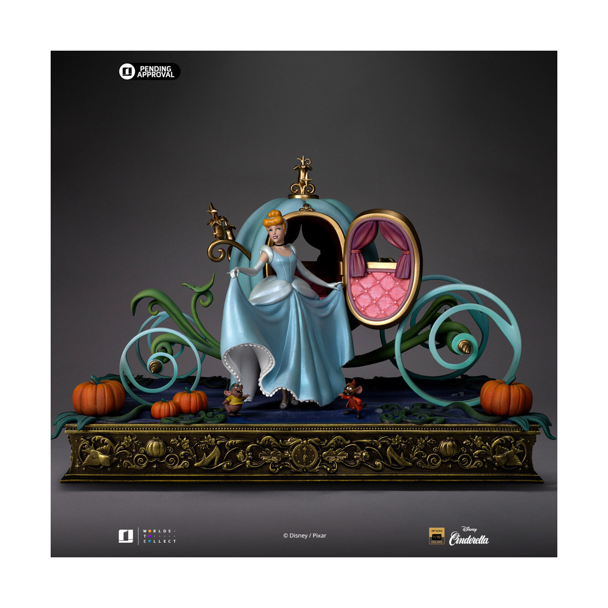 Iron Studios Disney Classics - Cinderella Deluxe Art Scale 1/10 - Cinderella