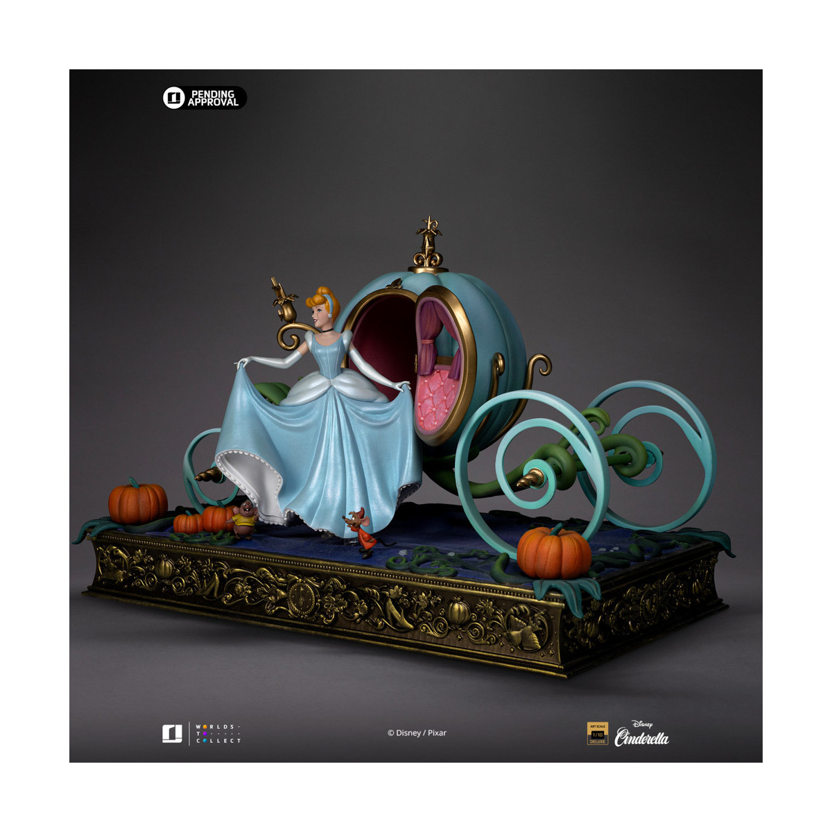Iron Studios Disney Classics - Cinderella Deluxe Art Scale 1/10 - Cinderella