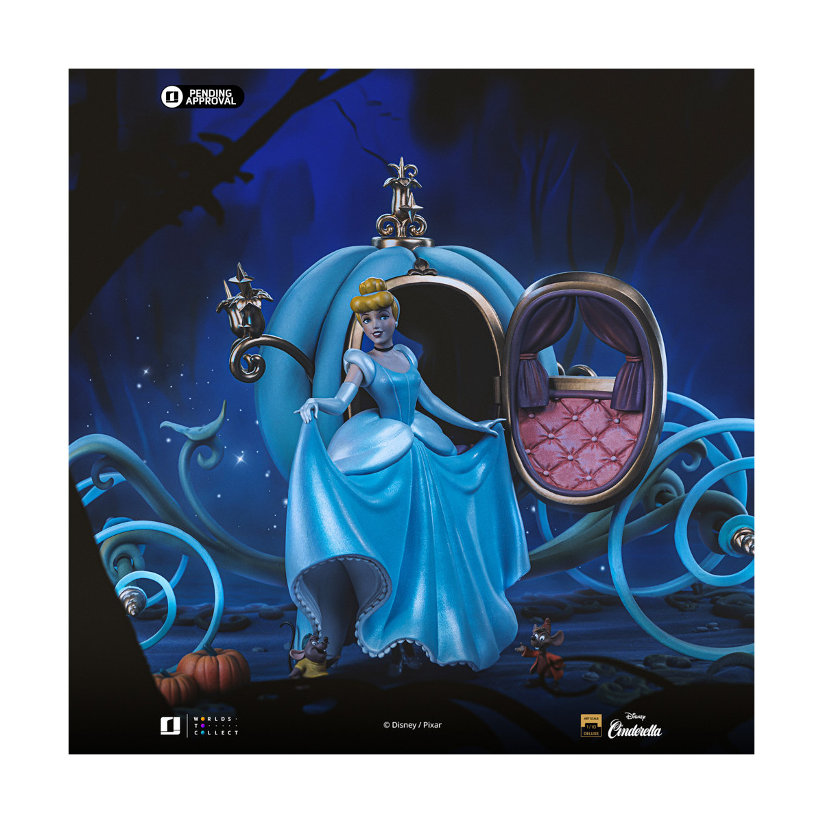 Iron Studios Disney Classics - Cinderella Deluxe Art Scale 1/10 - Cinderella