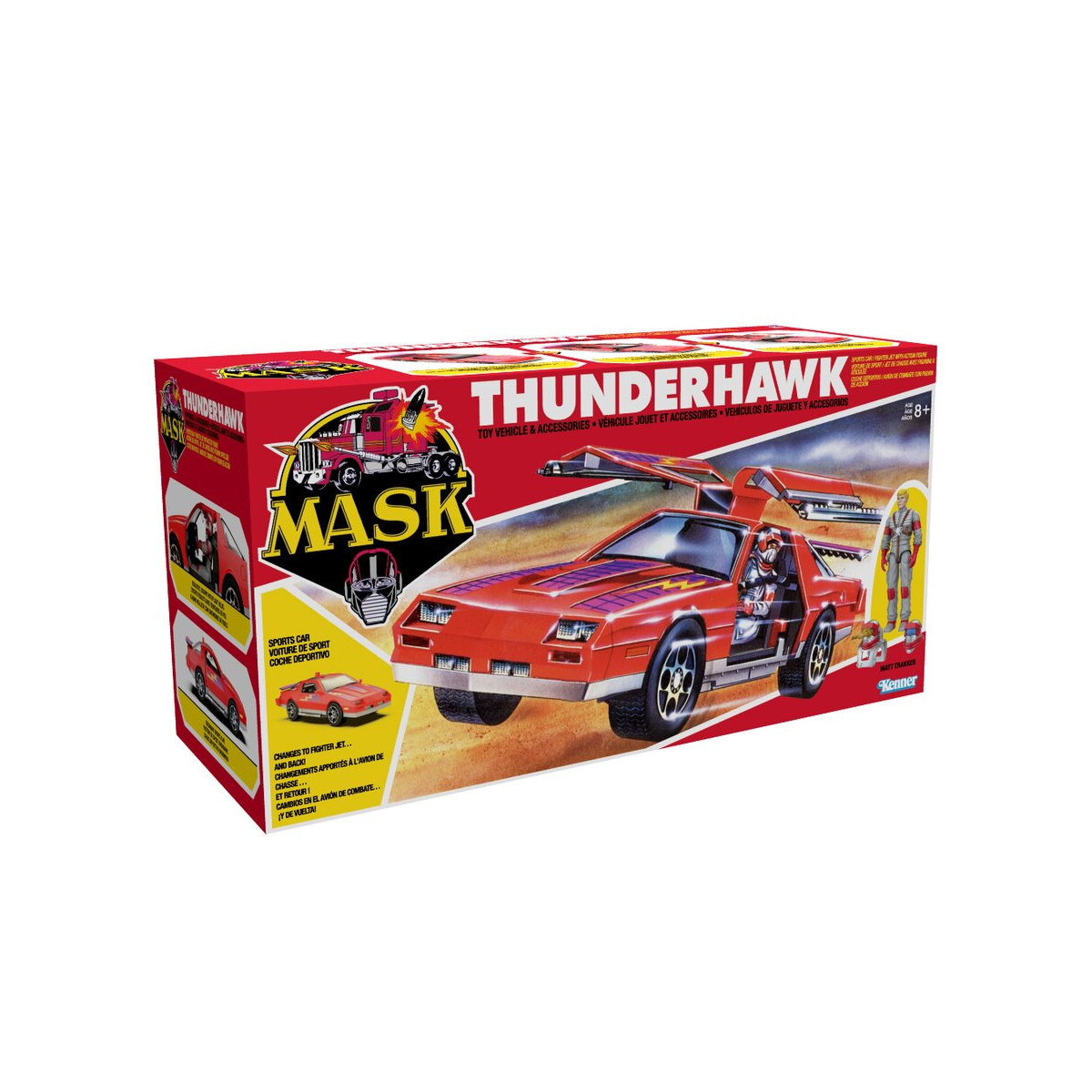 The loyal subjects - M.A.S.K. - Matt Trakker with Thunderhawk
