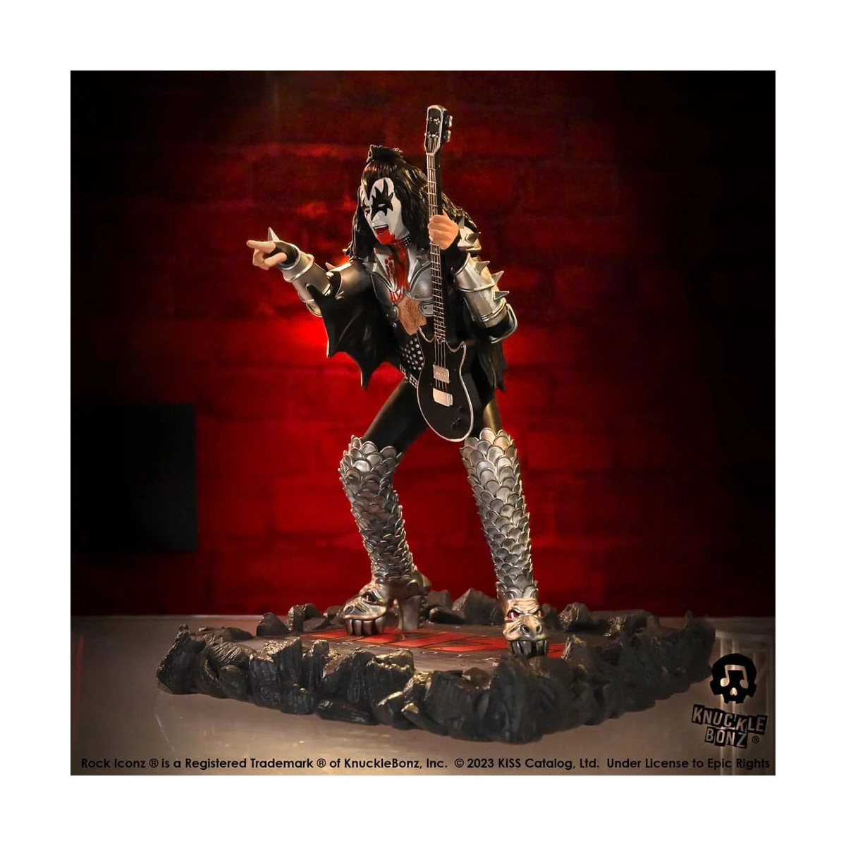 Knuckle Bonz - KISS Rock Iconz - The Demon (Destroyer) 1/9