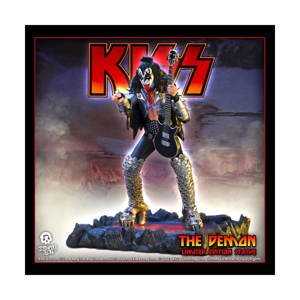 Knuckle Bonz - KISS Rock Iconz - The Demon (Destroyer) 1/9