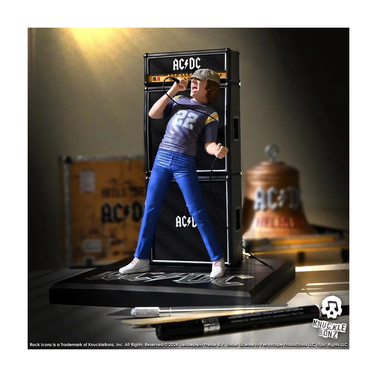 Knuckle Bonz - AC/DC Rock Iconz - BRIAN JOHNSON