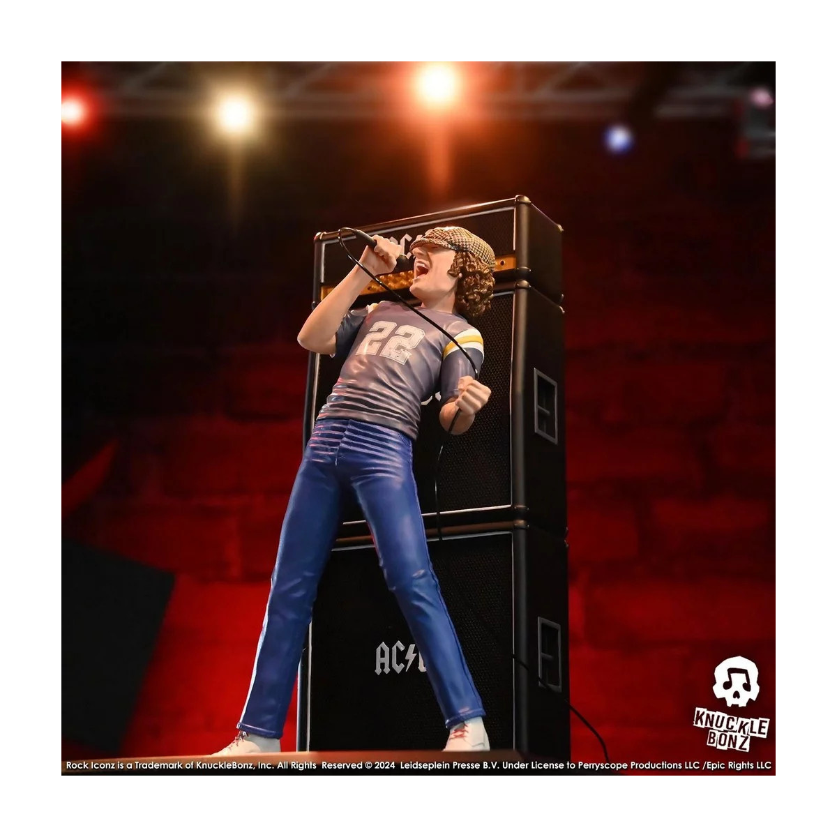 Knuckle Bonz - AC/DC Rock Iconz - BRIAN JOHNSON