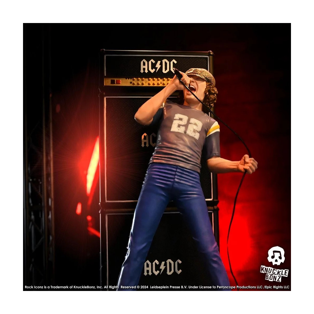 Knuckle Bonz - AC/DC Rock Iconz - BRIAN JOHNSON