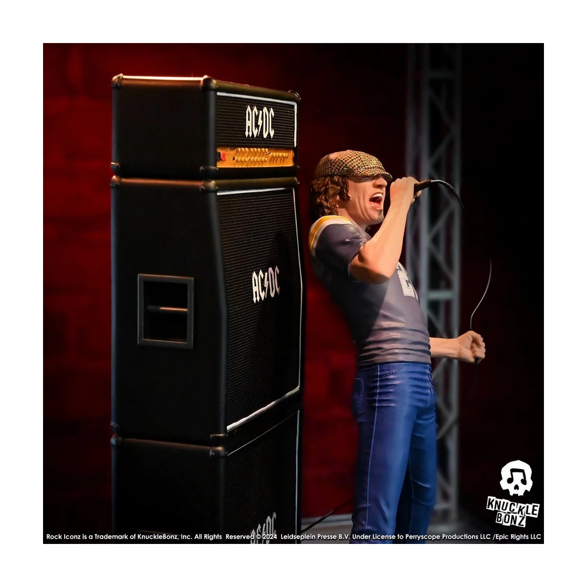 Knuckle Bonz - AC/DC Rock Iconz - BRIAN JOHNSON