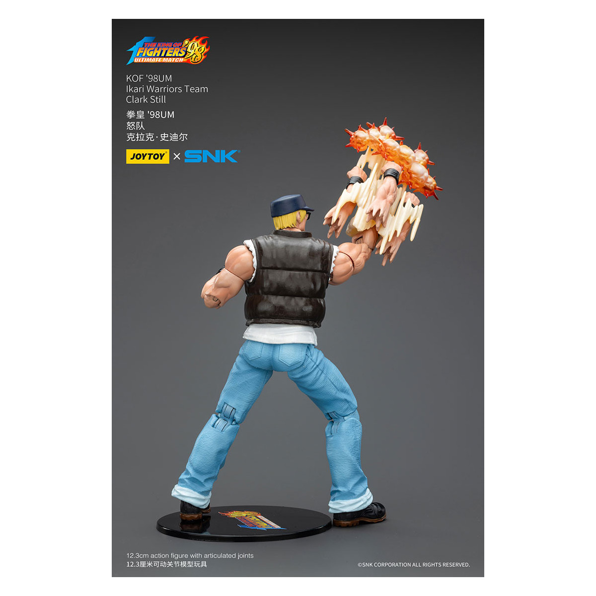 Joytoy X SNK- The King of Fighters 98 UM - Clark Still - Ikari Warriors Team