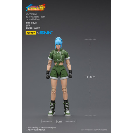 Joytoy X SNK- The King of Fighters 98 UM - Leona Heidern - Ikari Warriors Team