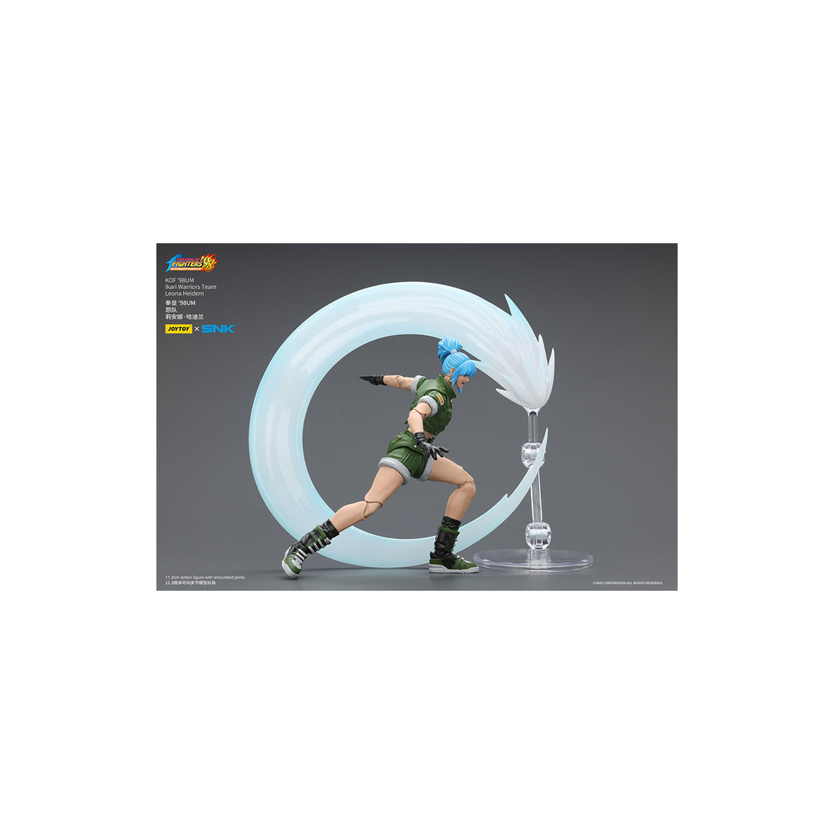 Joytoy X SNK- The King of Fighters 98 UM - Leona Heidern - Ikari Warriors Team