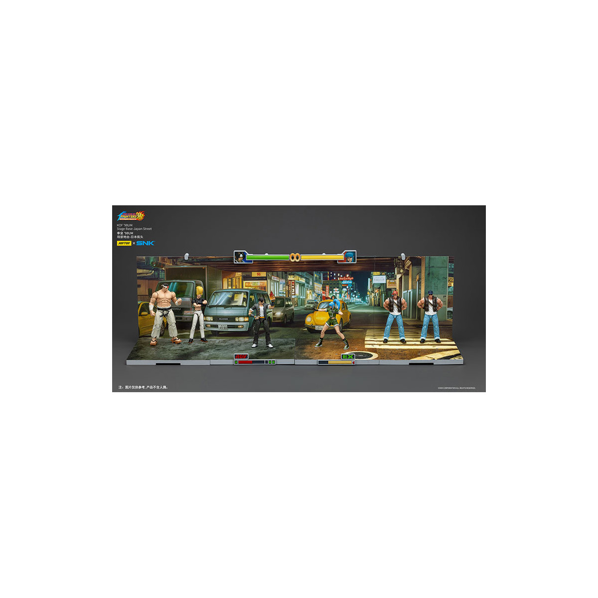 Joytoy X SNK- The King of Fighters 98 UM - Stage Base Japan Street