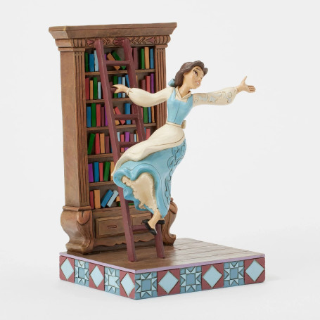 Enesco Disney Traditions by Jim Shore - Belle Bibliothèque - Beauty and the Beast