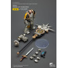 Joytoy - Warhammer - Iron Warriors Command Squad Chosen with Legion Standard