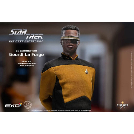 EXO-6 - Star Trek: The Next Generation - Geordi La Forge Standard Version 1:6 Scale Figure