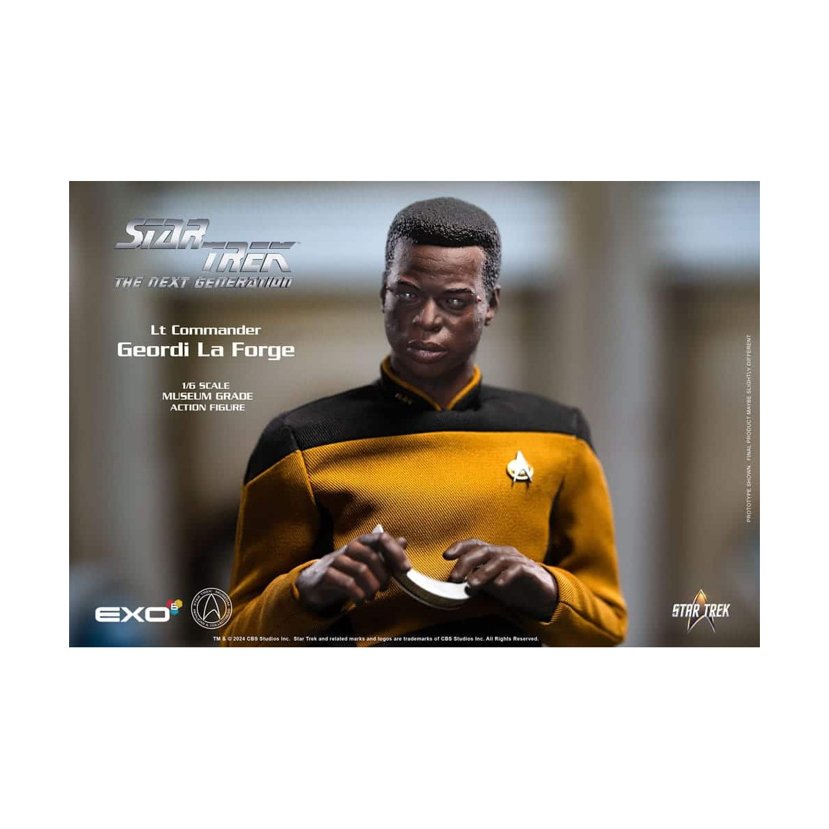 EXO-6 - Star Trek: The Next Generation - Geordi La Forge Standard Version 1:6 Scale Figure
