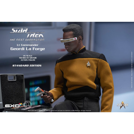 EXO-6 - Star Trek: The Next Generation - Geordi La Forge Standard Version 1:6 Scale Figure