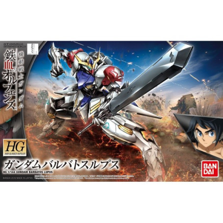 Bandai - Gunpla - Gundam 1/144 HG - GUNDAM BARBATOS LUPUS - Mobile Suit Gundam: Iron-Blooded Orphans
