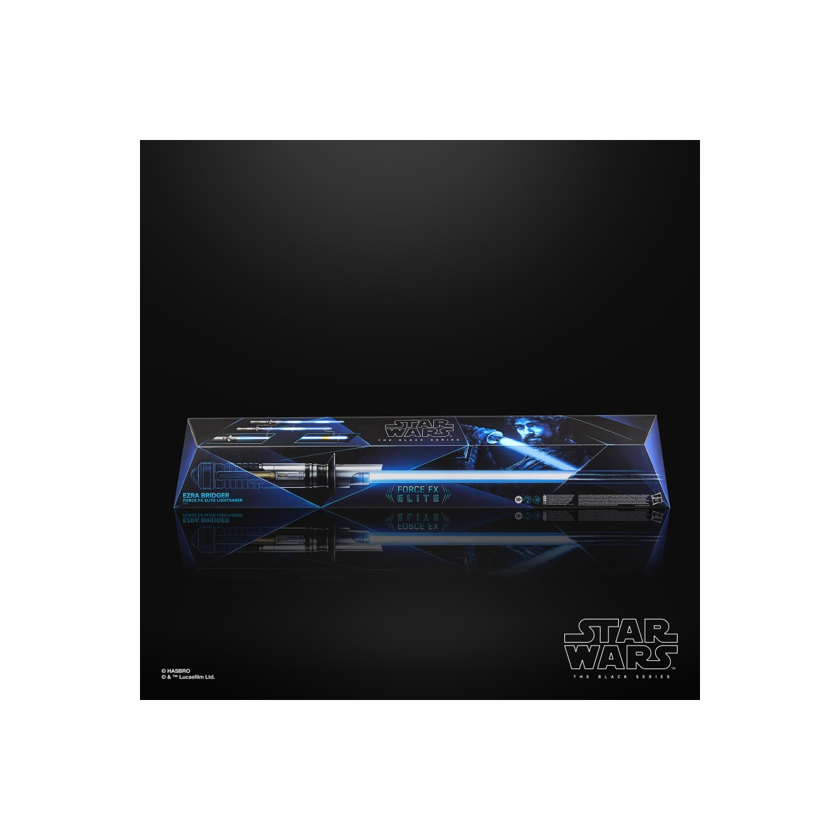 Hasbro - Ezra Bridger Force Fx Lightsaber - Black Serie Replica Elite