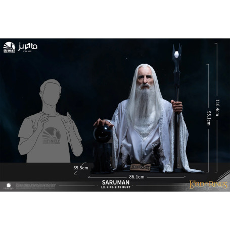 INFINITY STUDIO - SARUMAN - Bust 1/1 Lord of the Rings - Saruman