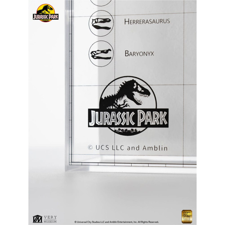 ECC Elite Creature Collectibles - Jurassic Park Topographic Map Isla Nublar
