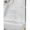 ECC Elite Creature Collectibles - Jurassic Park Topographic Map Isla Nublar