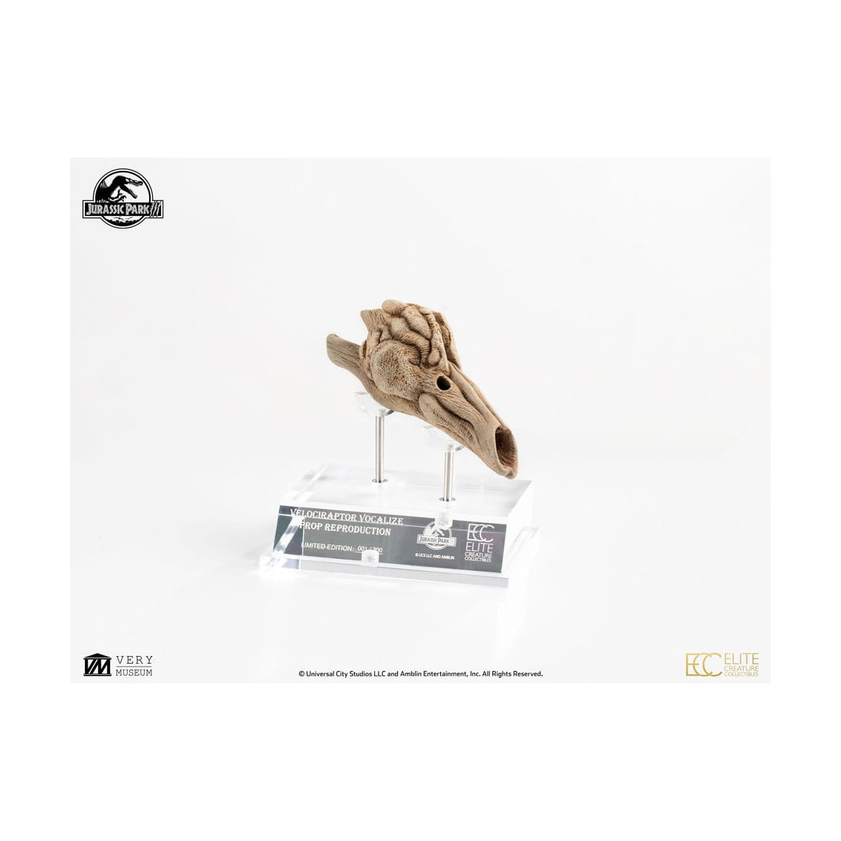 ECC Elite Creature Collectibles - Jurassic Park 3 Velociraptor Resonance Chamber 1/1