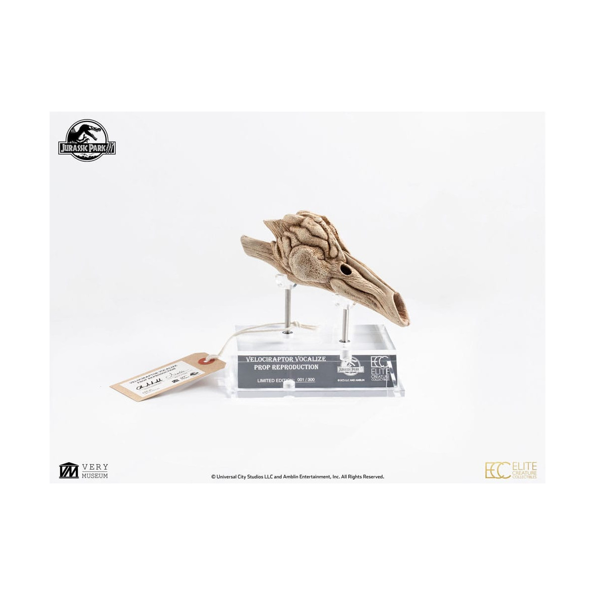 ECC Elite Creature Collectibles - Jurassic Park 3 Velociraptor Resonance Chamber 1/1