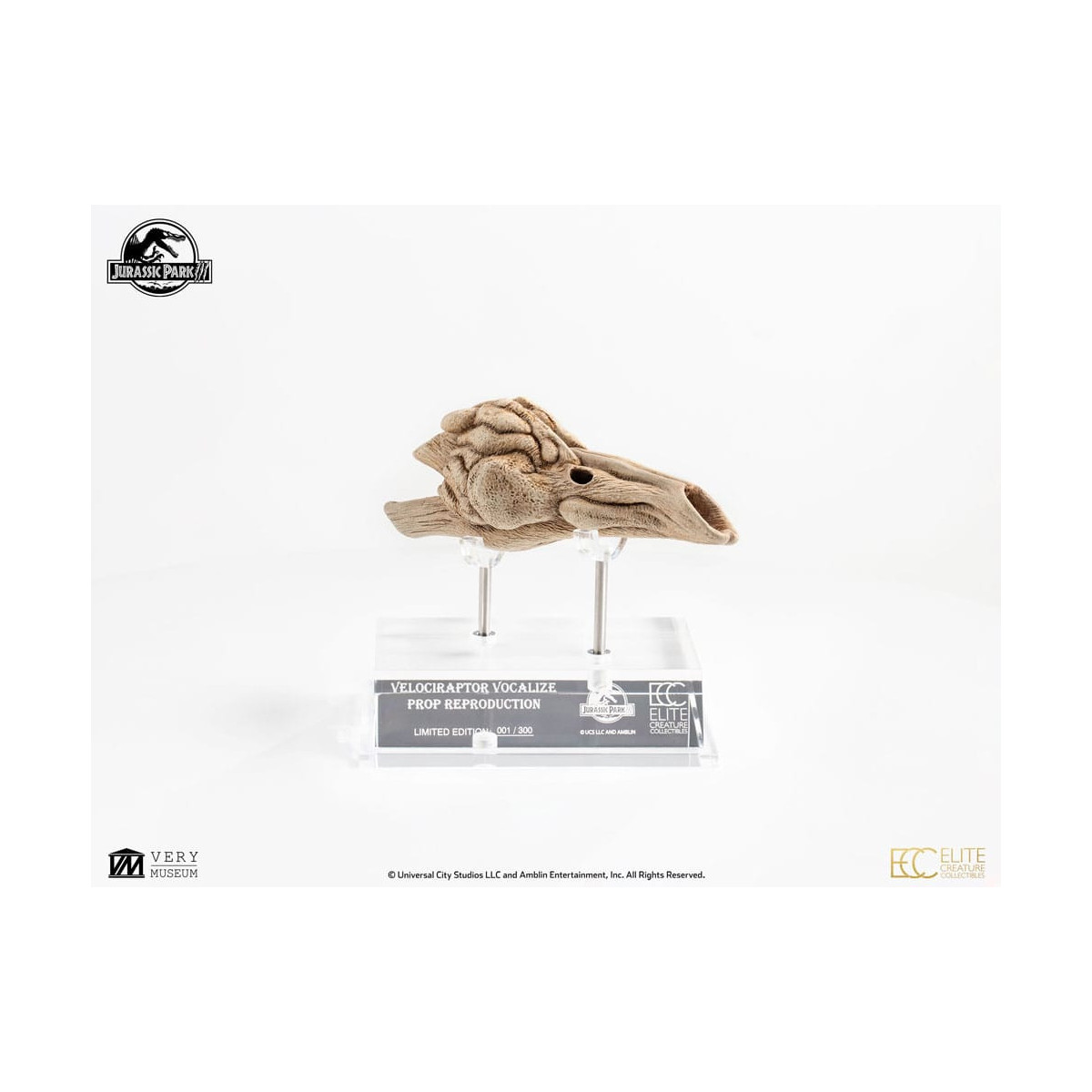 ECC Elite Creature Collectibles - Jurassic Park 3 Velociraptor Resonance Chamber 1/1