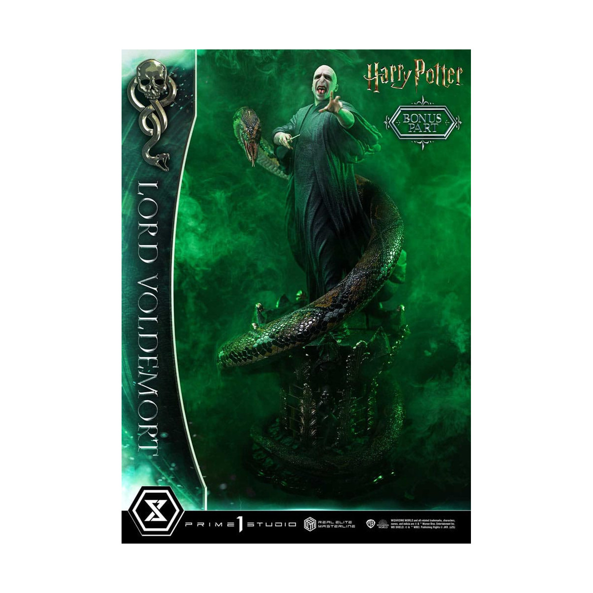 Prime 1 Studio - Harry Potter statuette Real Elite Masterline Series 1/4 Lord Voldemort Bonus Version