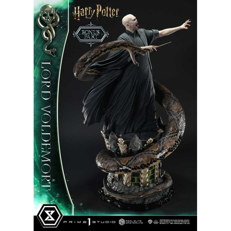 Prime 1 Studio - Harry Potter statuette Real Elite Masterline Series 1/4 Lord Voldemort Bonus Version