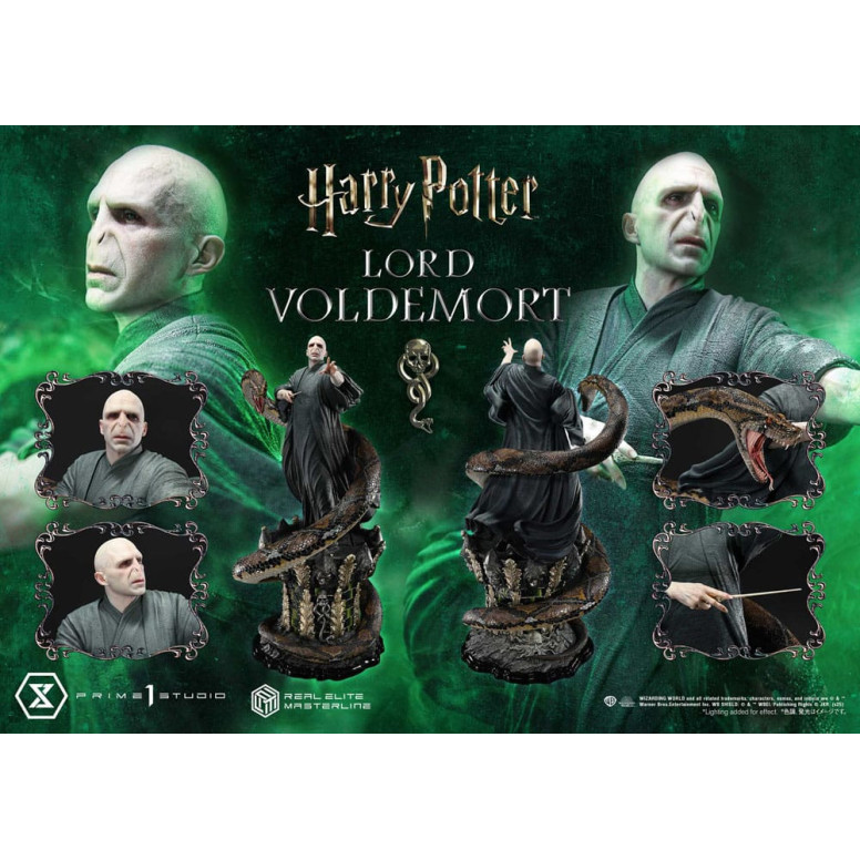 Prime 1 Studio - Harry Potter statuette Real Elite Masterline Series 1/4 Lord Voldemort Bonus Version