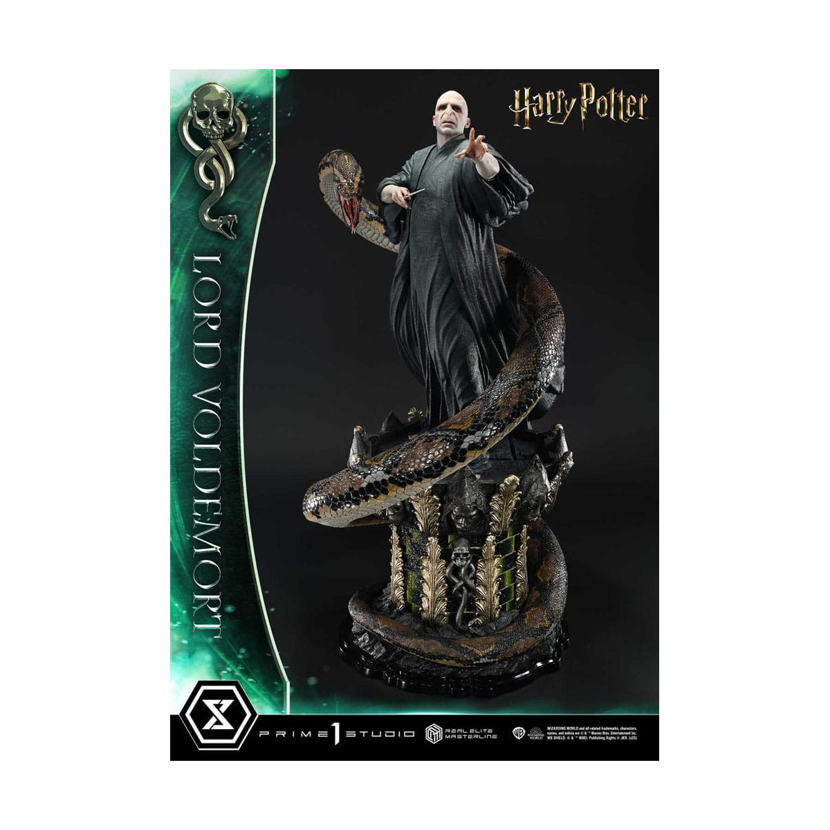 Prime 1 Studio - Harry Potter statuette Real Elite Masterline Series 1/4 Lord Voldemort Bonus Version