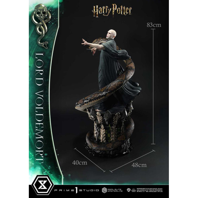 Prime 1 Studio - Harry Potter statuette Real Elite Masterline Series 1/4 Lord Voldemort Bonus Version