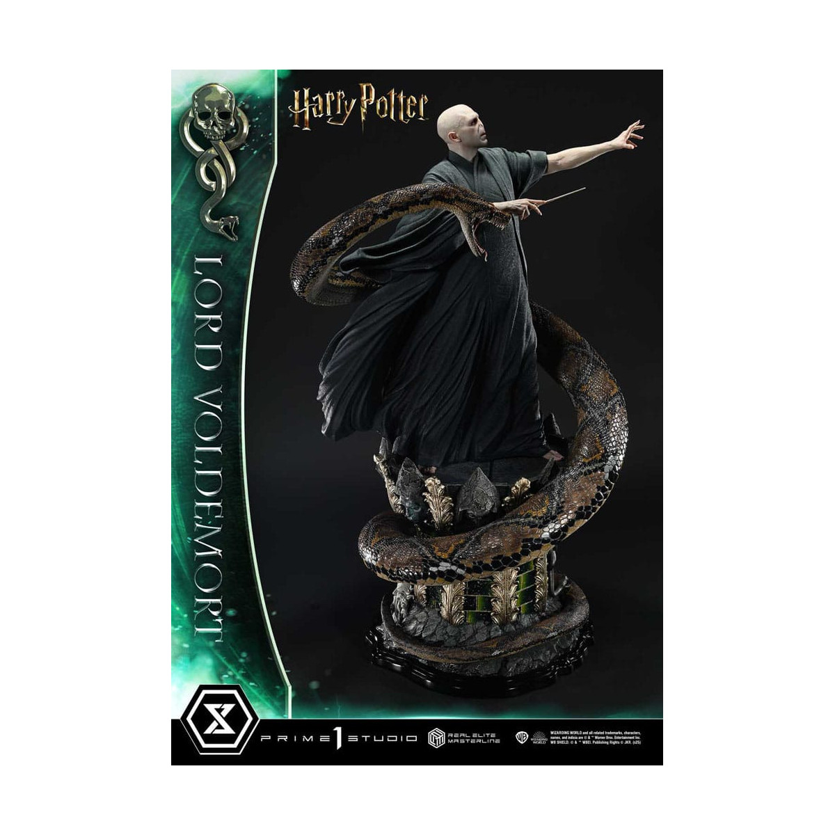 Prime 1 Studio - Harry Potter statuette Real Elite Masterline Series 1/4 Lord Voldemort Bonus Version