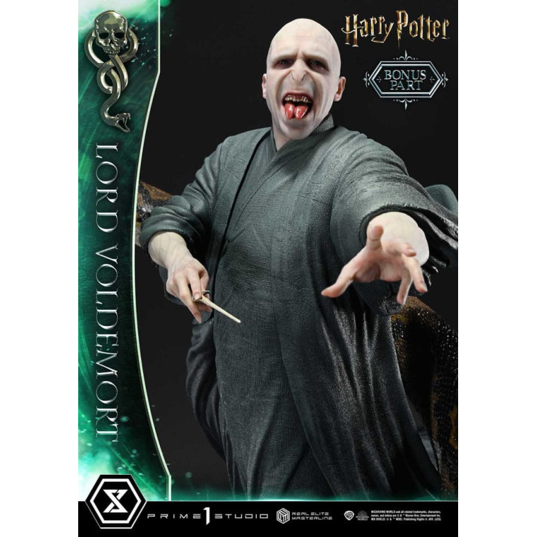 Prime 1 Studio - Harry Potter statuette Real Elite Masterline Series 1/4 Lord Voldemort Bonus Version