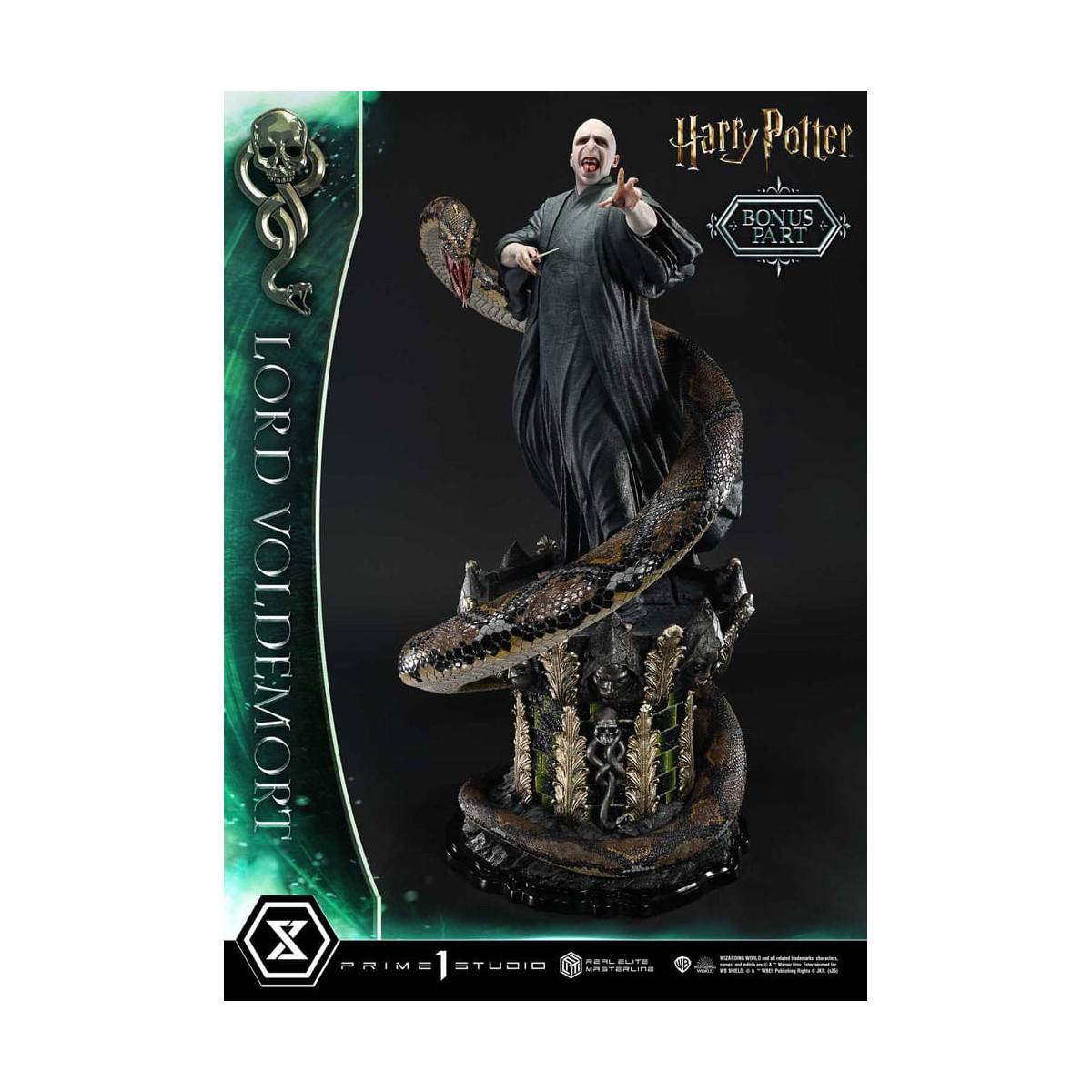 Prime 1 Studio - Harry Potter statuette Real Elite Masterline Series 1/4 Lord Voldemort Bonus Version