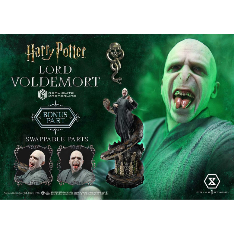 Prime 1 Studio - Harry Potter statuette Real Elite Masterline Series 1/4 Lord Voldemort Bonus Version