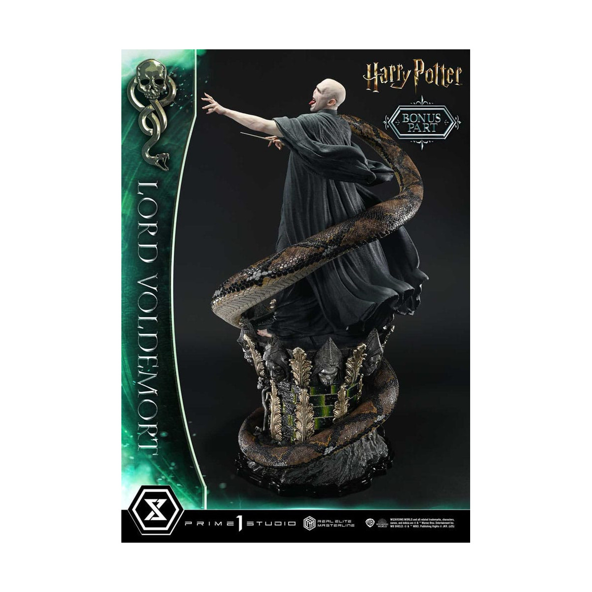Prime 1 Studio - Harry Potter statuette Real Elite Masterline Series 1/4 Lord Voldemort Bonus Version