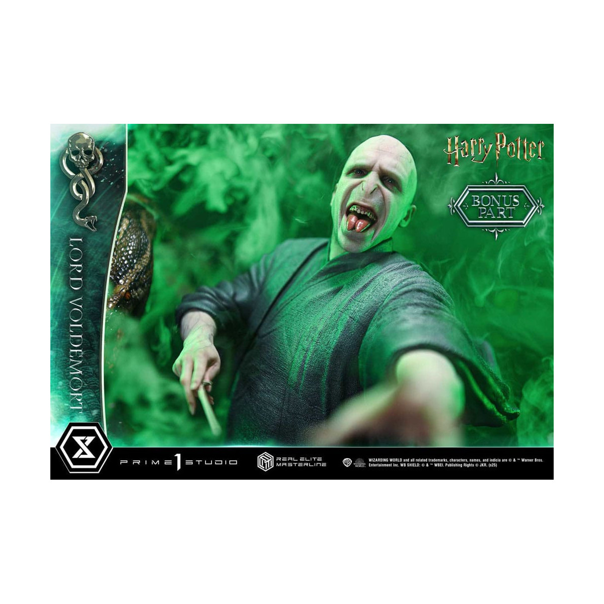 Prime 1 Studio - Harry Potter statuette Real Elite Masterline Series 1/4 Lord Voldemort Bonus Version