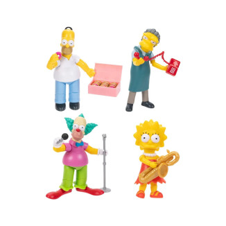Jakks Pacific - The Simpsons - Wave 2 Homer, Krusty, Lisa, Moe